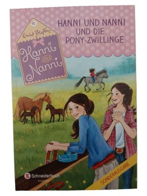 Hanni & Nanni und die Pony-Zwillinge Enid Blyton Taschenbuch Kinderbuch