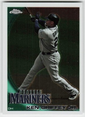 2010 Topps Chrome #28 Ken Griffey Jr. BASEBALL Seattle Mariners