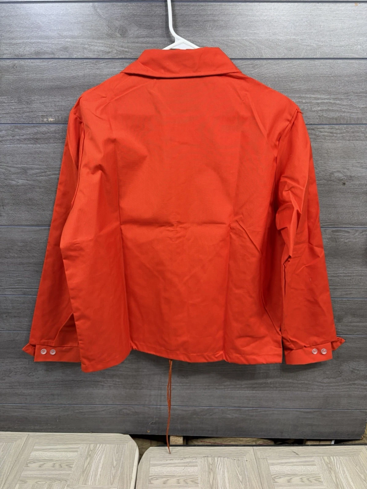 Vintage Swingster USA Made Golden Harvest Farming Jacket Men Medium Orange Ag - product detail image 13