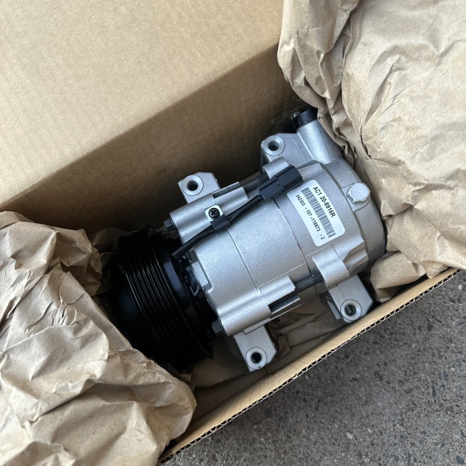 Compresor de aire acondicionado para Nissan Rogue Rogue Select 2008-2014 cuatro estaciones Foto 3 de 4