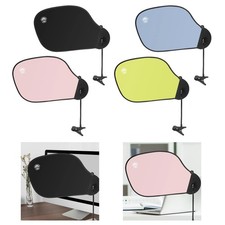 Computer Monitor Cubicle Light Shield Shade with Clamp Multipurpose Portable