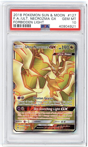 Ultra Necrozma-GX graded PSA 10 for sale on eBay