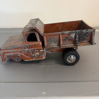 TONKA Hydraulic Bronze Dump Truck Pressed Steel No Wheels