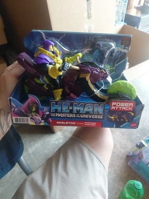 He-Man And The Masters Of The Universe Deluxe Skeletor & Motorcycle Cycle NEW!!!