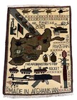 Hand Knotted Afghan War AK 47 Pictorial Balouch Wool Area Rug 2.7 x 1.11 Ft — photo 1