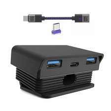 1 Black Magnetic Type-C Charging Dock Mouse Charger Station For Logi For Razar