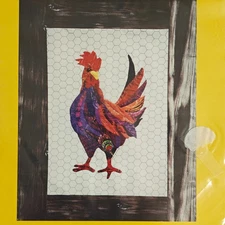 That Radical Rooster Ralph, Reginald and Raj Patterns by Florine Johnson Designs