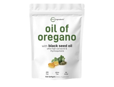 Oregano Oil with Black Seed Oil