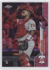 2020 Topps Chrome Update Target Pink Wave Refractor Deivy Grullon #U-39 2l4