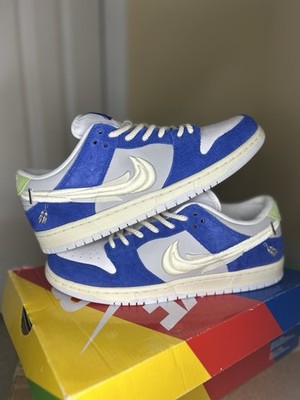 10.5M FLY STREETWEAR x NIKE DUNK LOW SB  GARDENIA  DQ5130-400