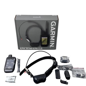 Garmin Alpha 300 Handheld & Alpha TT 25 GPS Dog Tracking and Training Collar Kit