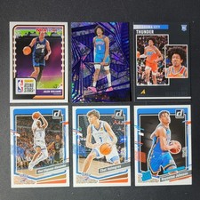 Oklahoma City Thunder Panini Basketball Card Team Set Jalen Williams Rookie Shai