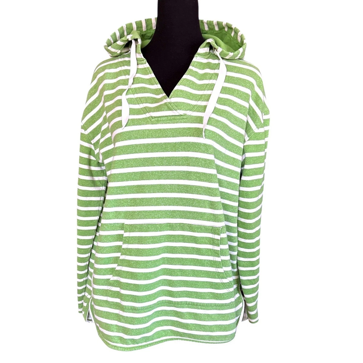 Pull à capuche vert stussy - Stussy