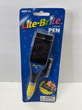 Vintage Lite Brite Pen Collectible Hasbro Stylus Brand 2001 New Sealed Toy