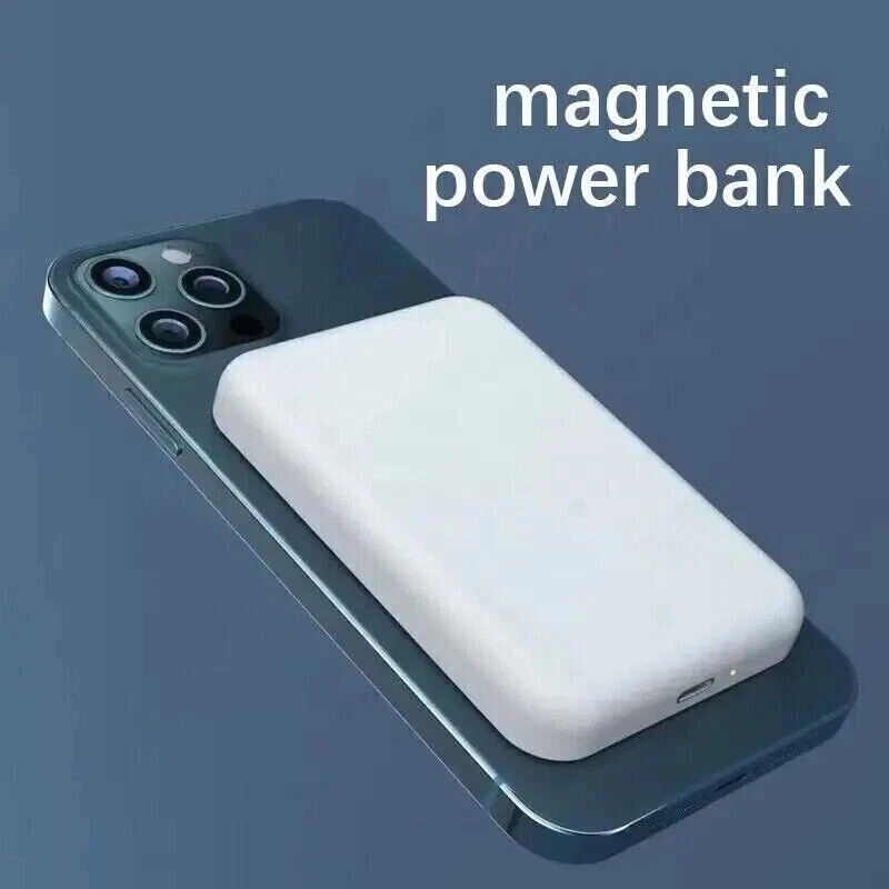 MagSafe Power bank Magnetico Portatile 12000mAh Caricabatterie Magnetico Iphone - Immagine 3 di 4
