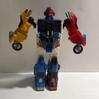 Galactic Gale Baxinger 5 in1 Vintage 1982 Transforming Robot Motorcycle Toy