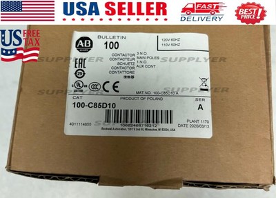 100C85D10 - AB, Non-Reversing Contactor 85A 3P 120/110V, (100-C85D10)