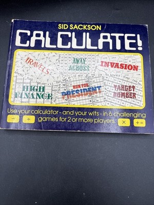 Calculate! Sid Sackson Strategy Games Calculator