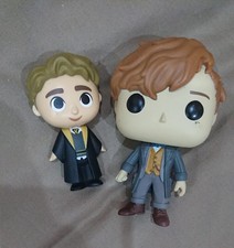 Harry Potter Hufflepuff Newt Scamader and Cedric Diggory Funko Pop Bundle