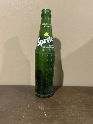 10oz Sprite Glass Bottle Collectible Vintage Glass Bottle