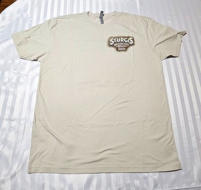 2021 STURGIS Black Hills Motorcycle Rally Biker T-Shirt Size XL