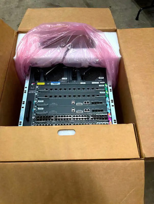 CISCO CATALYST  C4507R+E 7 SLOT SWITCH CHASSIS w/ Modules