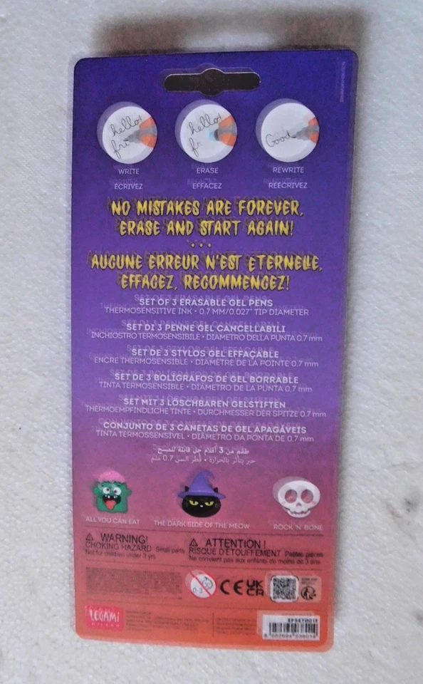 Legami Halloween-Edition 2025- 3 Stifte NEU & OVP Neuheit limitierte Auflage - Bild 2 von 2