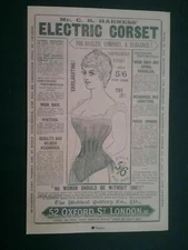 VICTORIAN ELECTRIC CORSET LEAFLET ******(SEE DESCRIPTION FOR DETAILS)******