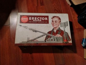 gilbert erector rocket launcher set