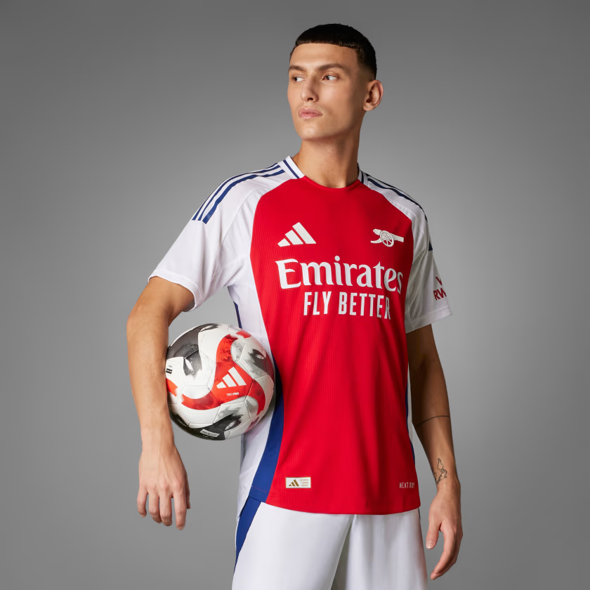 ARSENAL 24/25 HOME AUTHENTIC JERSEY XL Better Scarlet / White
