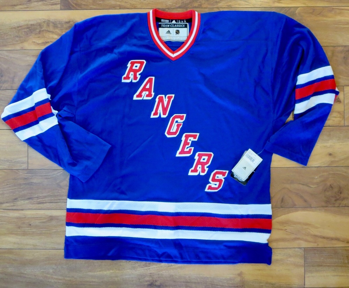 Adidas NHL Rangers Jersey (52) New York Team Classic Stitched NEW