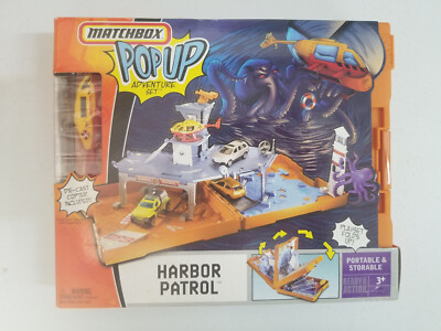 Matchbox Pop-Up Playset Harbor Patrol 060922 NEW