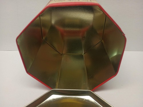 1993 Coca-Cola Storage Tin w/ Wooden Case of Bottled Coke Pic on Lid 4.5" X 4.5" - Picture 10 of 12