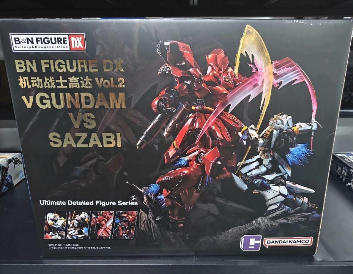 BN FIGURE DX νガンダム VS サザビー スタチュー 開封品 BN FIGURE DX νガンダム VS サザビー スタチュー 開封品 BN FIGURE DX