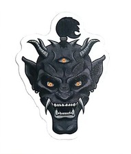 Scary Undead Monster Zombie Demon Clown Horror Vibrant Water Resistant Sticker