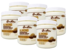 Queen Helene Professional Massage Cream, Almond, 15 Oz - 6 Pack