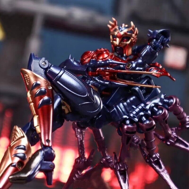 Transart Ravage Vs Kindgom Ravage New TransArt BWM-08 Metal BEAST WARS Blackarachnia Action figure 14.5cm ...