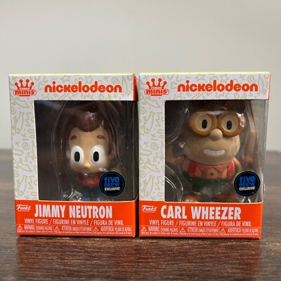 Funko Minis Nickelodeon - Jimmy Neutron & Carl Wheezer Five Below Exclusive
