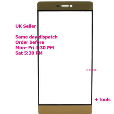 LCD Front Touchscreen Außen Glas Linse für Huawei Ascend P8 Huawei P 8 Gold