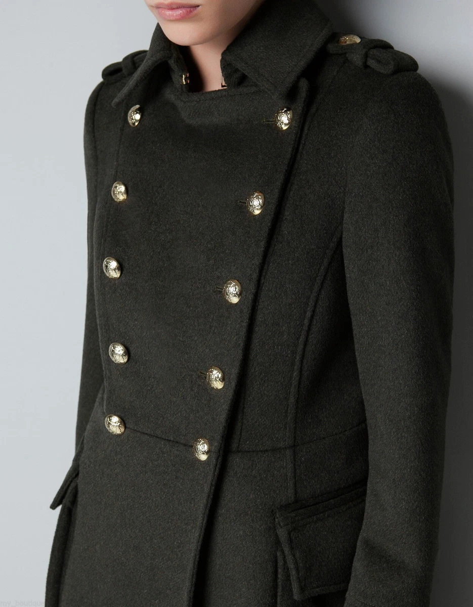 Zara hotsell army coat