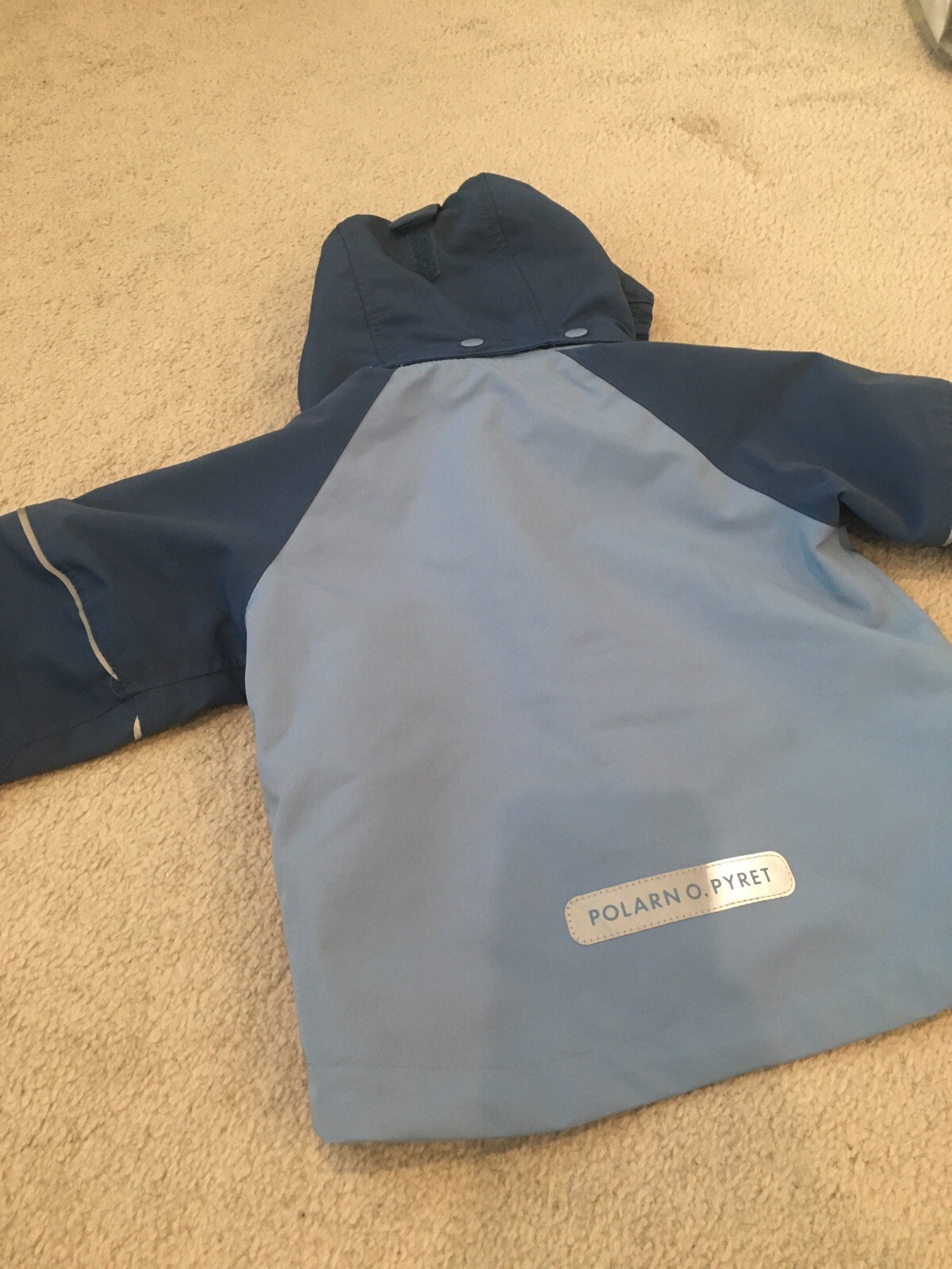 Polarn O Pyret Baby Boy Jacket Blue 9-12 Months , Used Only Few Times RRP £80 image 10