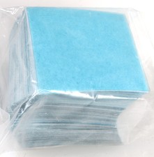 1-11/16 x 1-11/16 CYAN GELS, LARGE LOT, 40