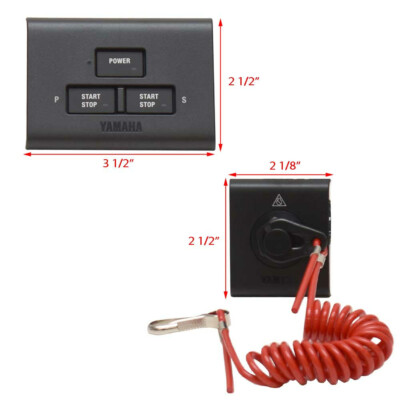 Yamaha Boat Electronic Key Switch 6X9-762B0-56-00 | Twin Engine