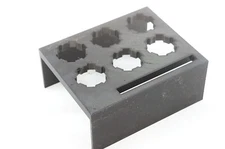 3D Printed Die Holder (6) for Hornady Die LNL bushing & associated shell plate