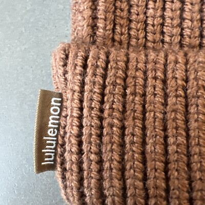 Lululemon Close-Fit Wool-Blend Ribbed Knit Beanie NWT L/XL  display picture 2