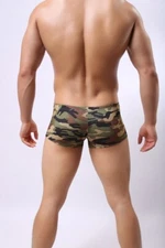 New Men Breathable Boxer Shorts Fashion Camouflage Printed Comfortable Underwear