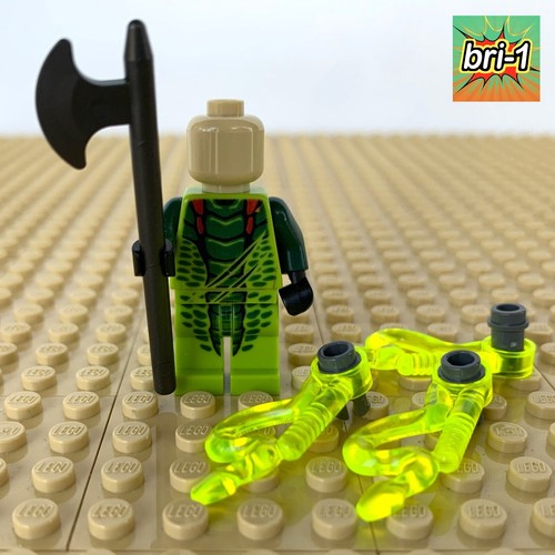 Lego Ninjago Aufstieg der Schlangen: Echse OHNE KOPF, 3 PEITSCHEN, njo0068, 9557 SCHLACHT, 2012