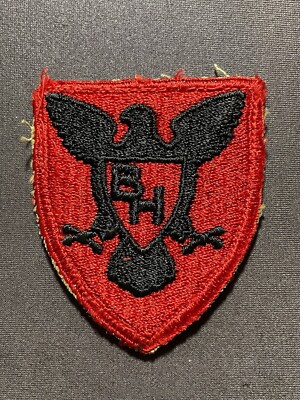 Vintage WW2 US Army 86th Infantry Division Blackhawk Division SSI