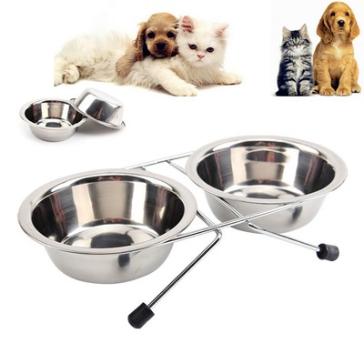 dog food and water holder