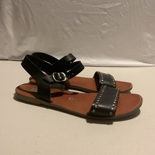 Yatami Sandals Strap Brown And Black Mexican Size 24 J3 
